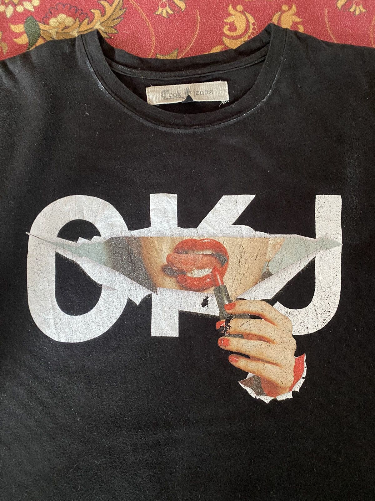 Designer × Japanese Brand × Vintage Vintage Cook Jeans Very Sexy Pictures Tee Size US M / EU 48-50 / 2 - 3 Thumbnail