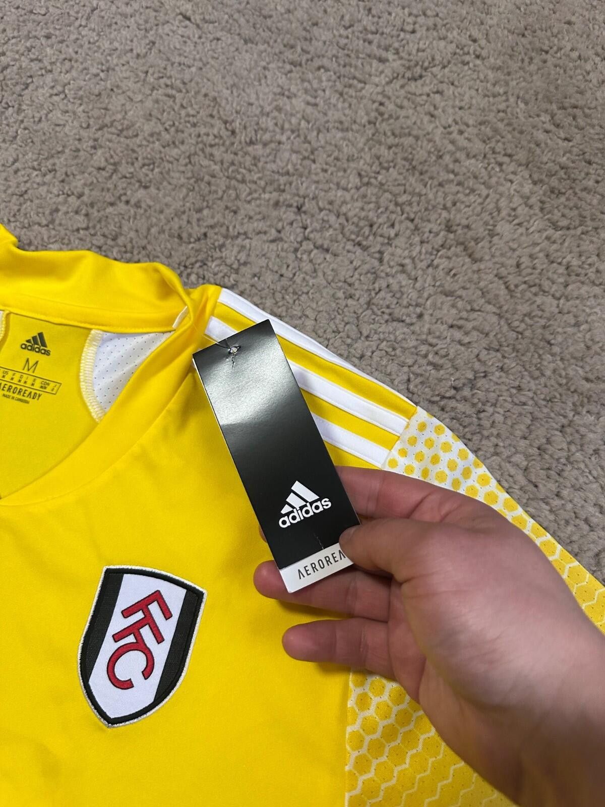Adidas Adidas Fulham 2021/22 Football Shirt Soccer Jersey Sz M Size US M / EU 48-50 / 2 - 5 Thumbnail
