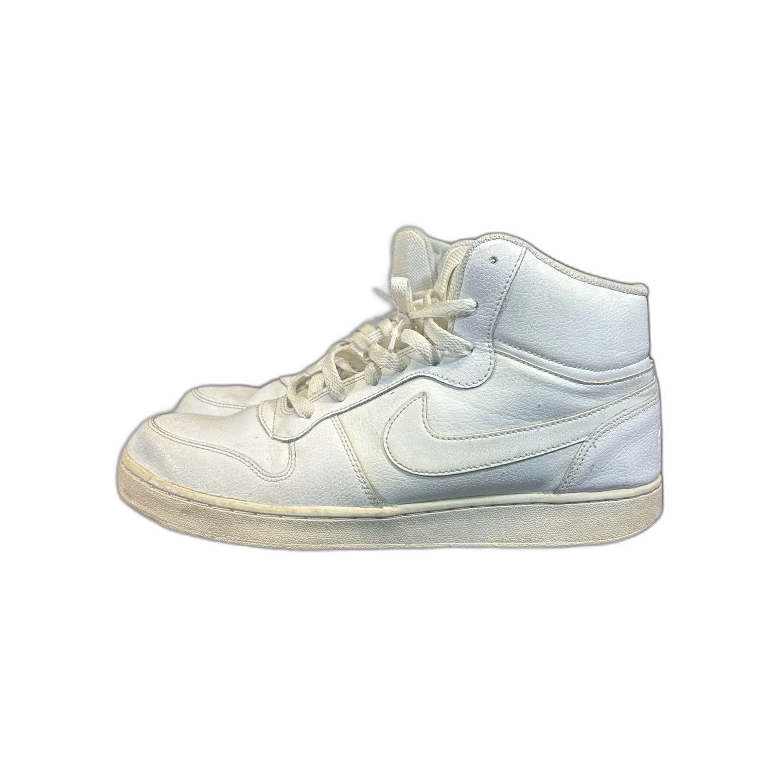 Nike Nike Ebernon Mid Triple White Mens Shoes Sneakers Size 11 Size US 11 / EU 44 - 6 Thumbnail