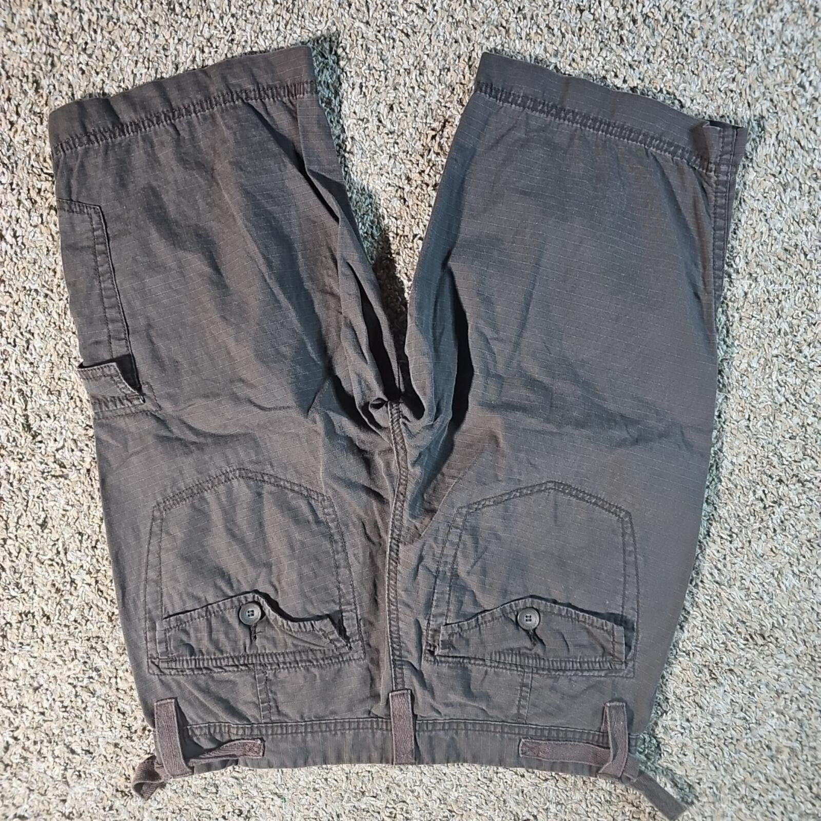 Calvin Klein Calvin Klein Sz 6 Ripstop Brown Shorts Size 28" / US 6 / IT 42 - 7 Thumbnail