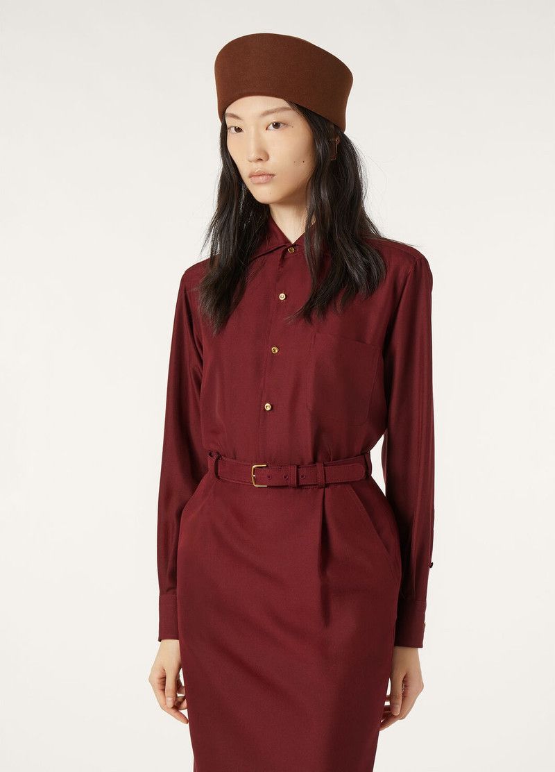 Loro Piana o1srvl11e0526 FAP2657 André Shirt in Red Size M / US 6-8 / IT 42-44 - 4 Thumbnail