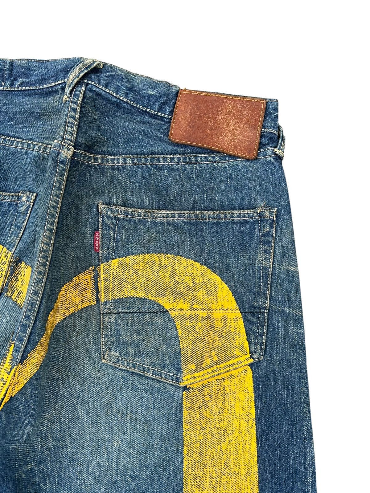 Evisu VINTAGE EVISU DAICOCK SELVEDGE MADE IN JAPAN DENIM JEANS Size US 33 - 13 Thumbnail