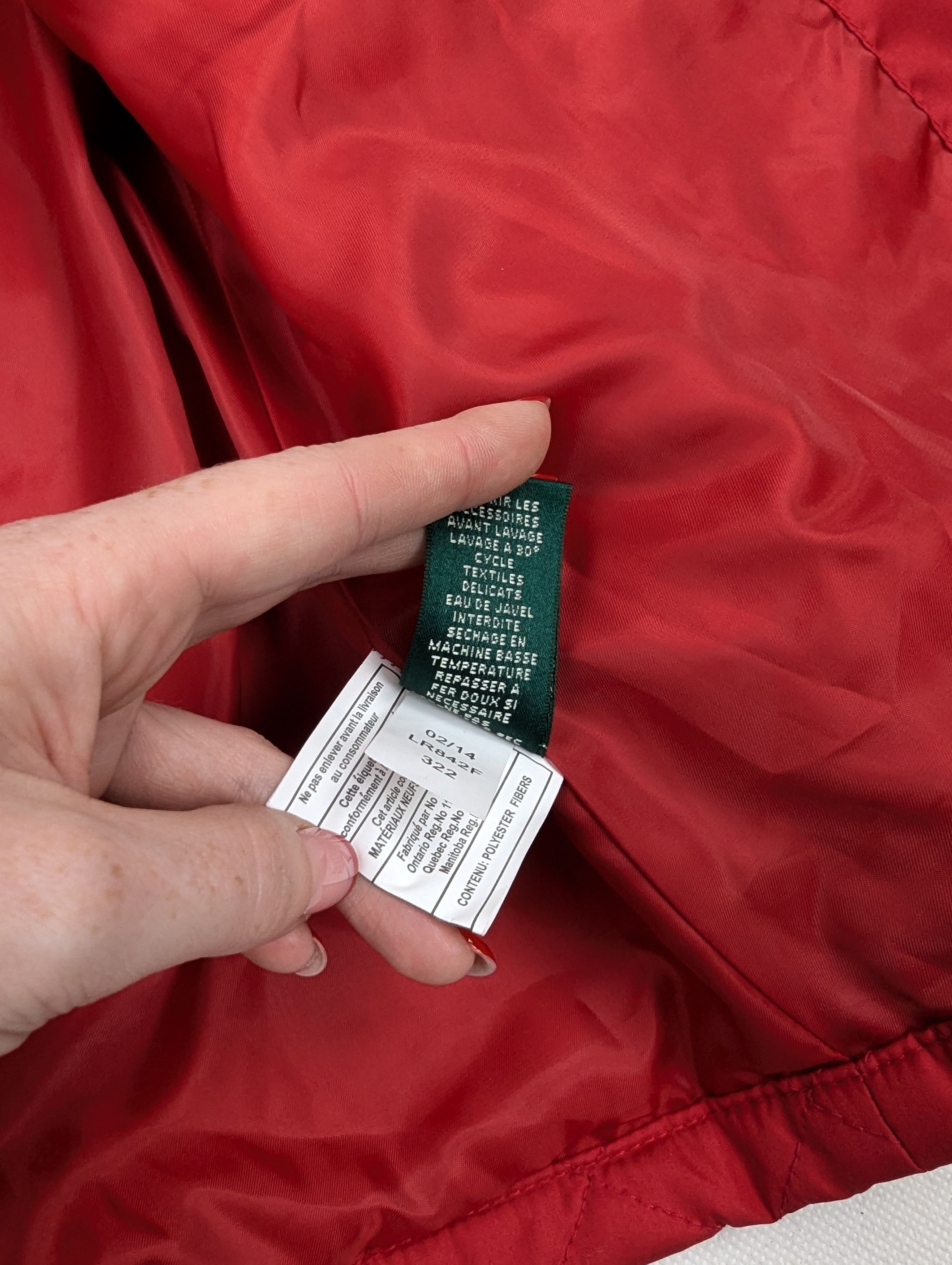 Polo Ralph Lauren Lauren Ralph Lauren red quilted coat S Size S / US 4 / IT 40 - 6 Thumbnail