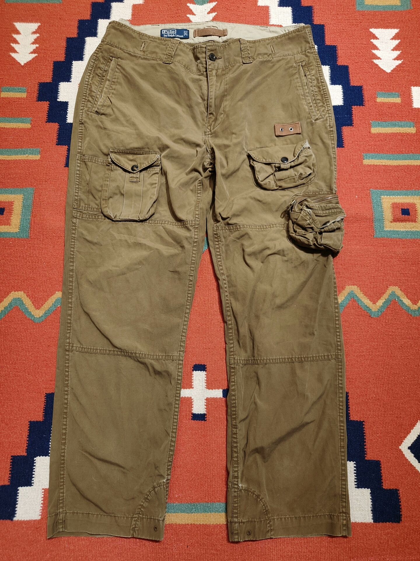 Vintage Vintage Polo Ralph Lauren Cargo Pants Size US 38 / EU 54 - 1 Thumbnail