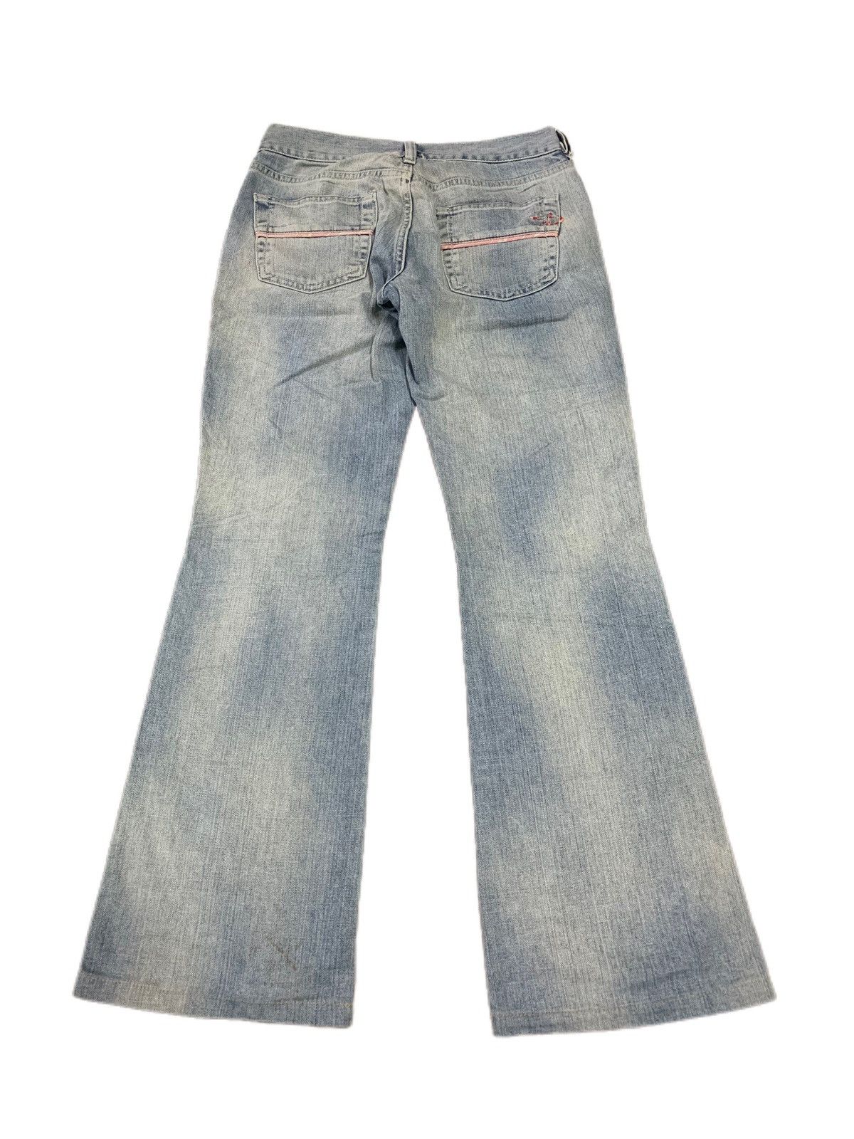 Diesel × If Six Was Nine × Le Grande Bleu (L.G.B.) VINTAGE FLARE DOPE FADED STYLE DIESEL DENIM Size US 28 / EU 44 - 2 Thumbnail