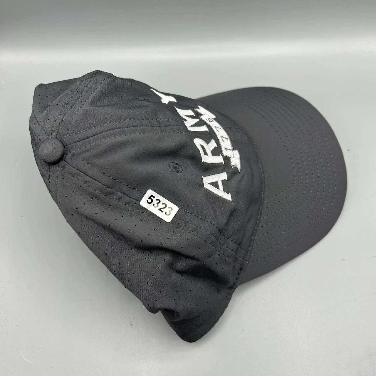 The Game Army Hat Men Gray Embroidered The Game Strap Back Cap New Size ONE SIZE - 8 Thumbnail