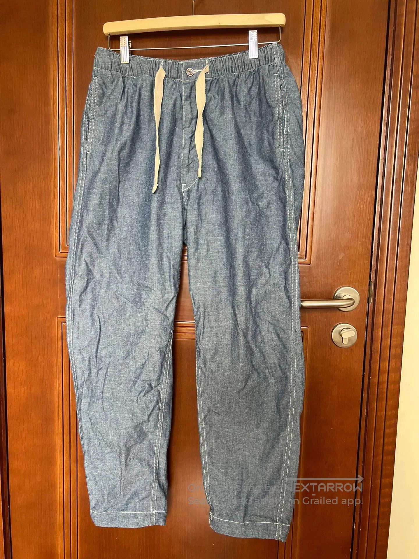Nanamica nanamica Lightweight Denim Straight Pants. Size US 30 / EU 46 - 2 Thumbnail