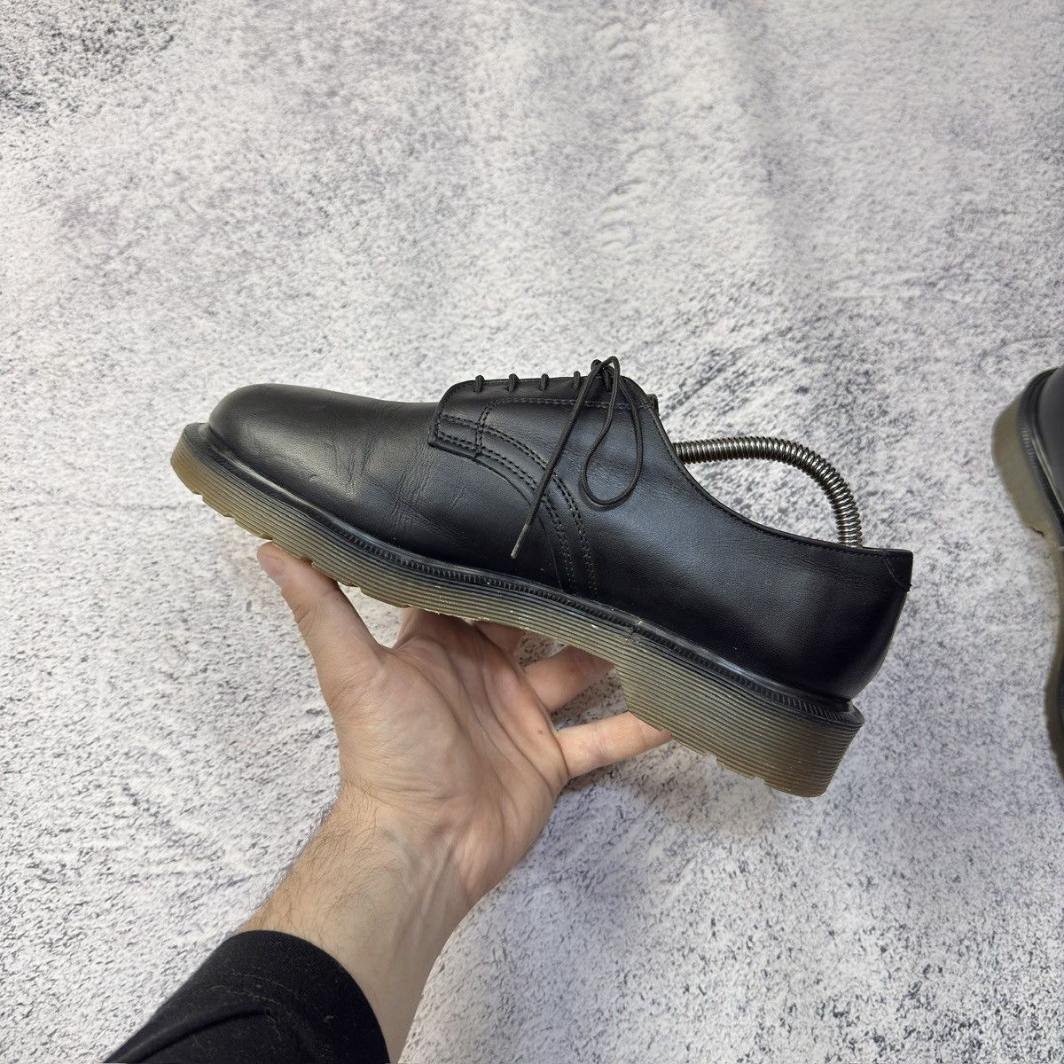 Dr. Martens × Handmade × Vintage Dr. Martens England Black Derbies US8 UK7 EU41 26cm Size US 8 / EU 41 - 5 Thumbnail