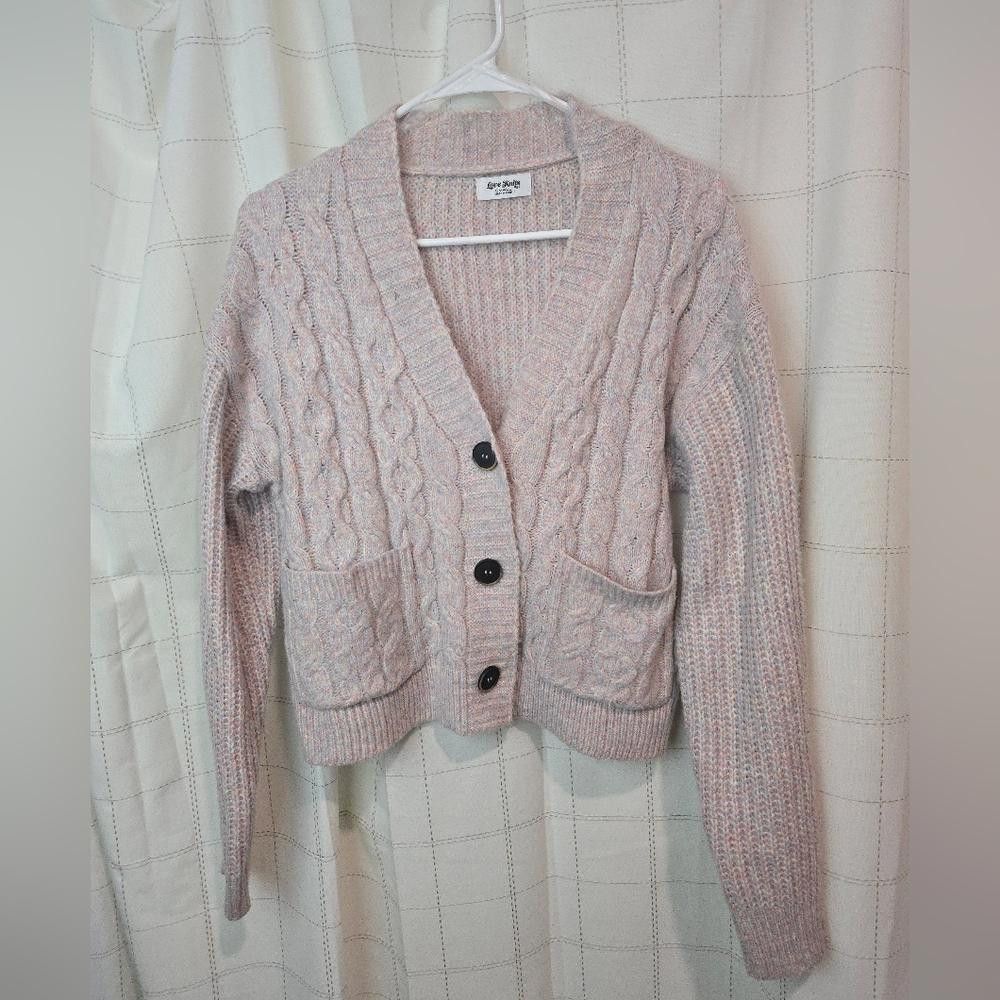 Designer Ultra Soft Chunky Cardigan Size S / US 4 / IT 40 - 1 Thumbnail