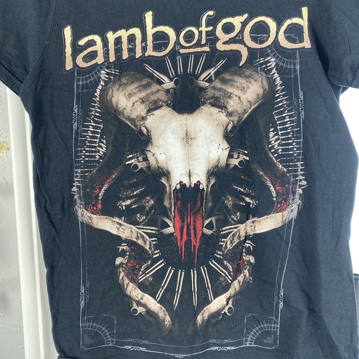 Band Tees LAMB OF GOD Y2K SKULL PRINT T SHIRT Size US S / EU 44-46 / 1 - 2 Thumbnail