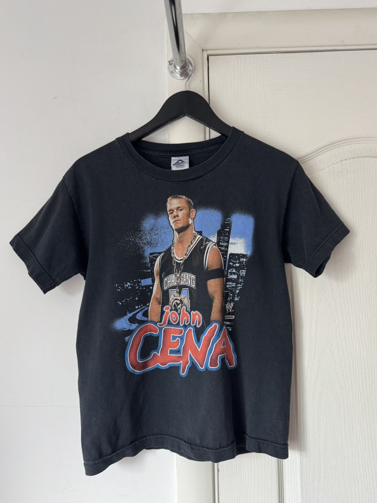 WWE Vintage 2002 John Cena Thug A Nomics WWE Licensed T Shirt Size US M / EU 48-50 / 2 - 2 Thumbnail