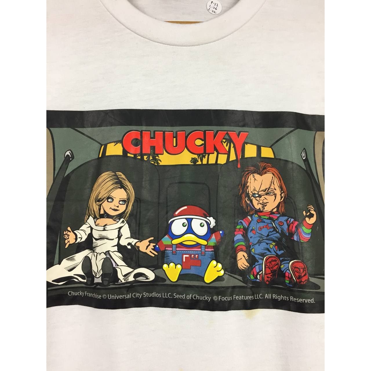 Expert Horror Universal Studios Chucky X Don Quijote Donpen Longsleeve Tee Size US M / EU 48-50 / 2 - 4 Thumbnail