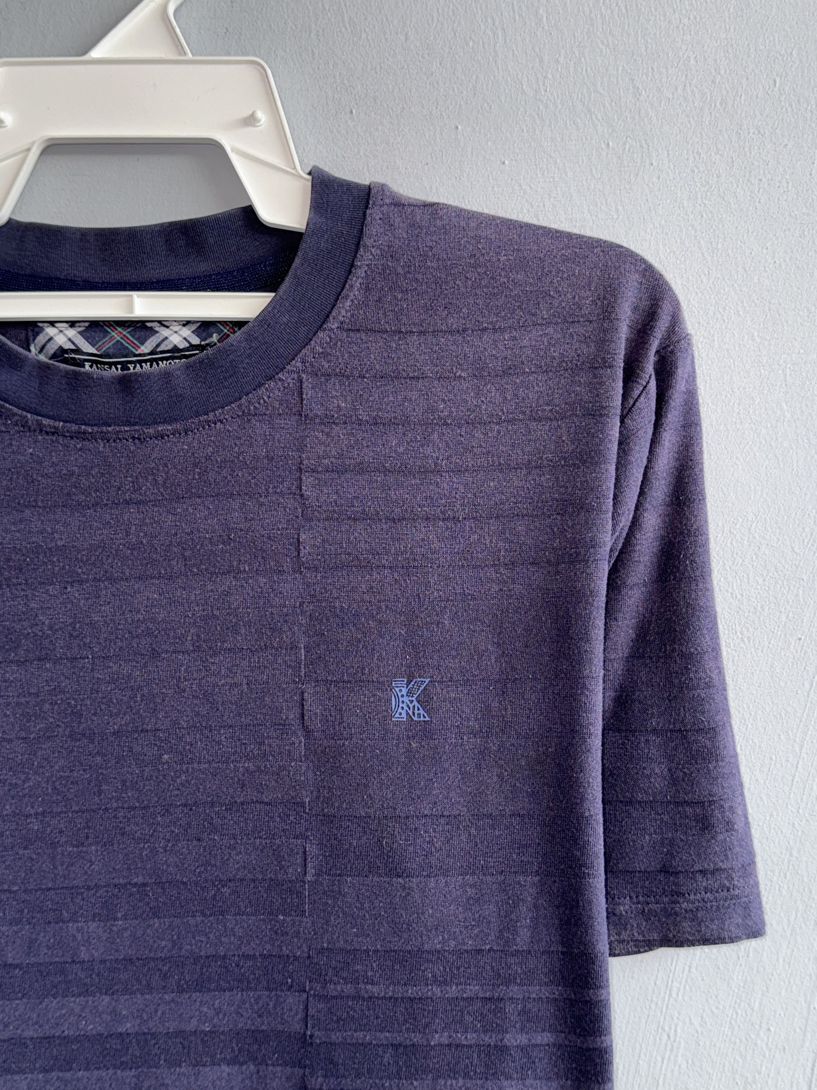Kansai Yamamoto Kansai Yamamoto Stripe T-Shirt Size US L / EU 52-54 / 3 - 2 Thumbnail