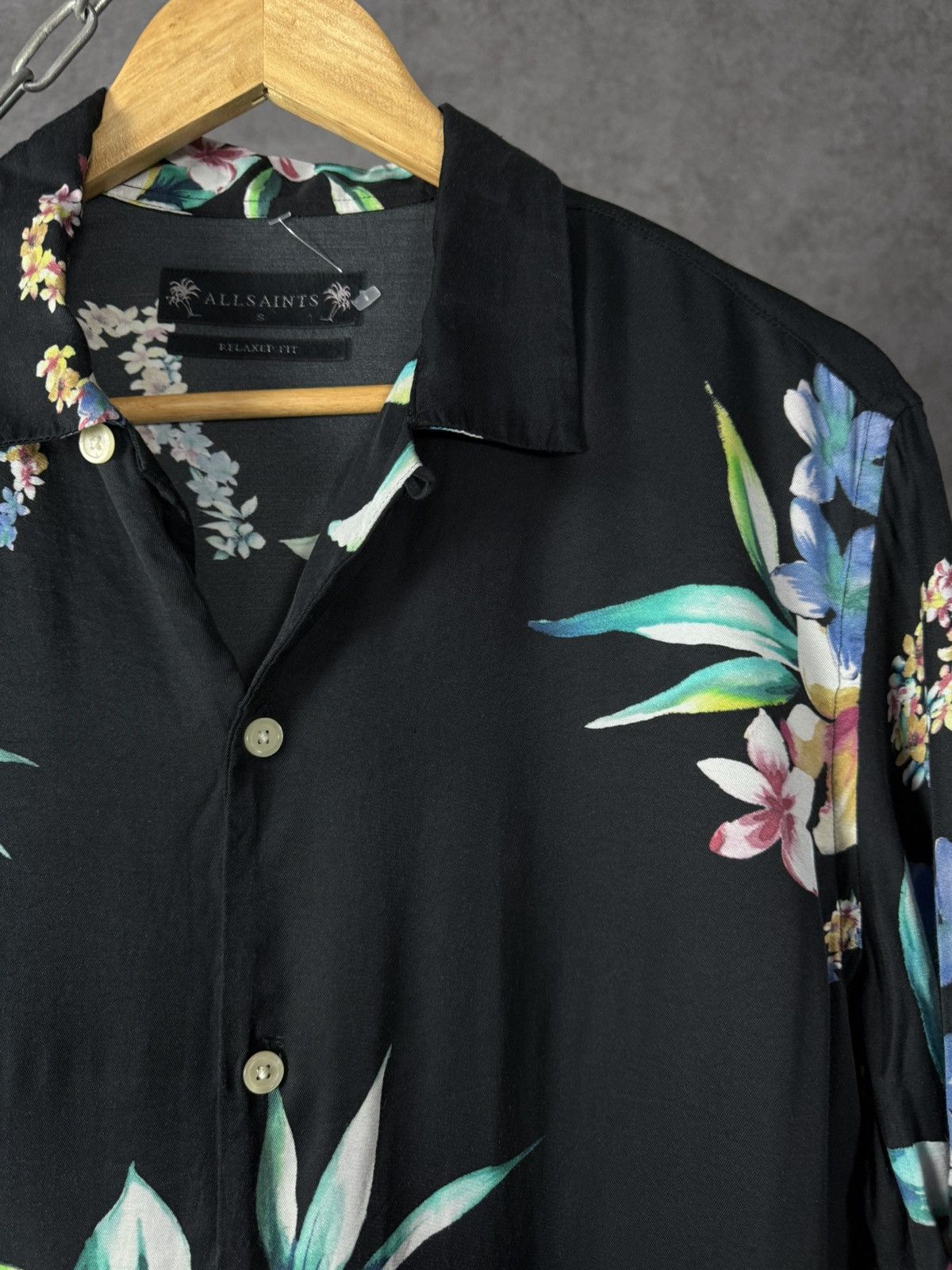 Allsaints Allsaints Hawaiian designer relaxed shirt Size US S / EU 44-46 / 1 - 2 Thumbnail