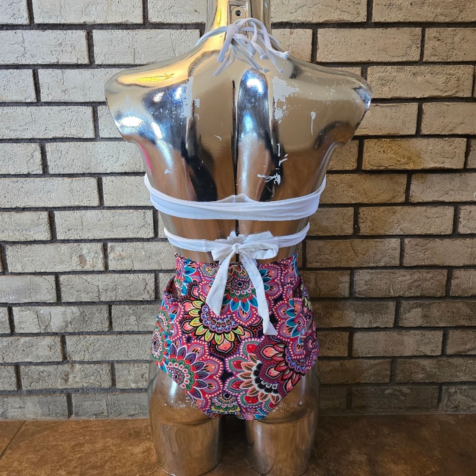 Other White Flower | FYS | CoralCoast×Hollywood Bikini Set Size ONE SIZE - 2 Thumbnail