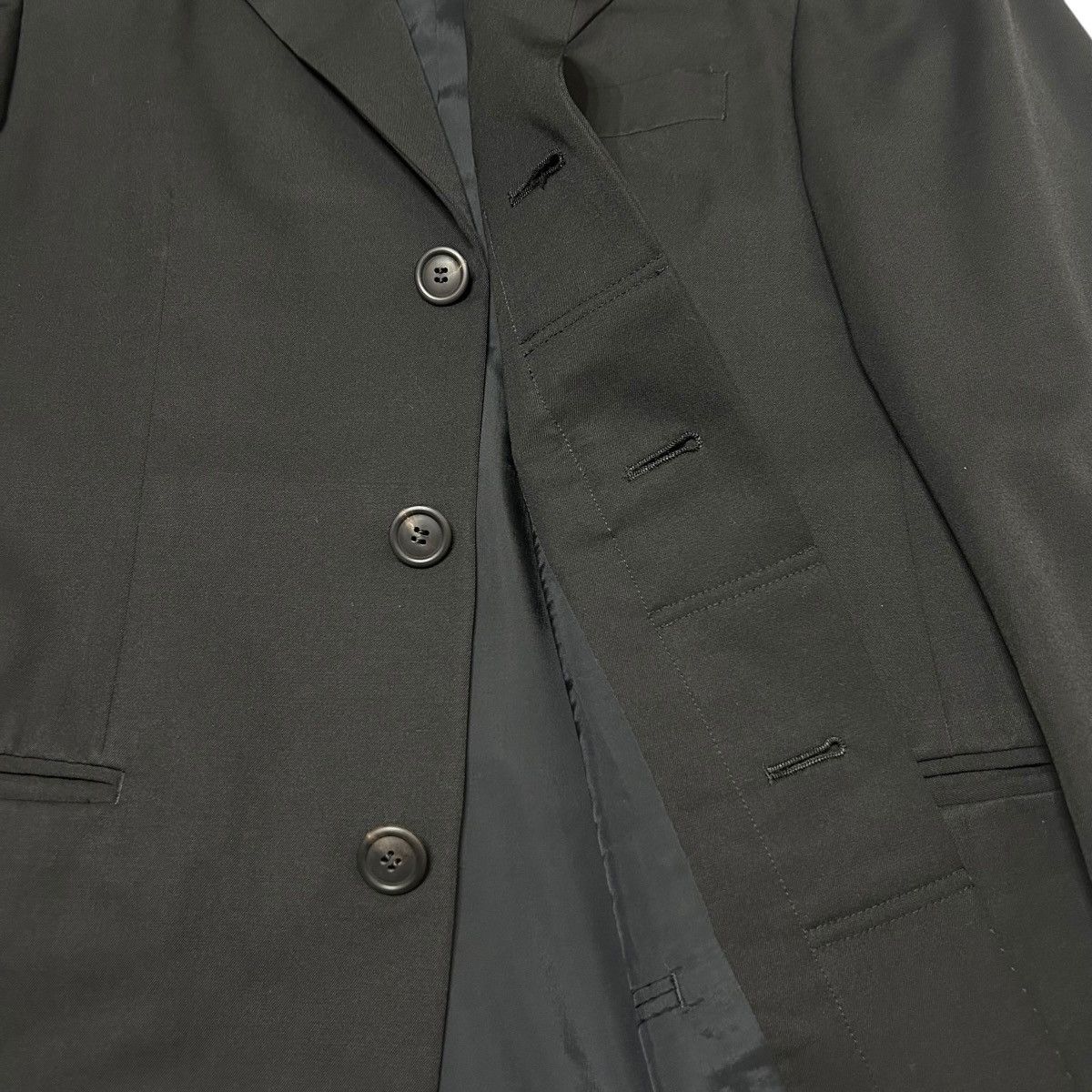Issey Miyake 713 ISSEY MIYAKE MEN set up suit Black S wool cupro Size 40R - 6 Thumbnail