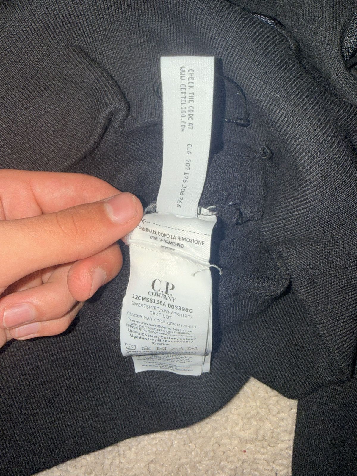 C.P. Company CP Company lens -hoodie sweatshirt Size US S / EU 44-46 / 1 - 4 Thumbnail