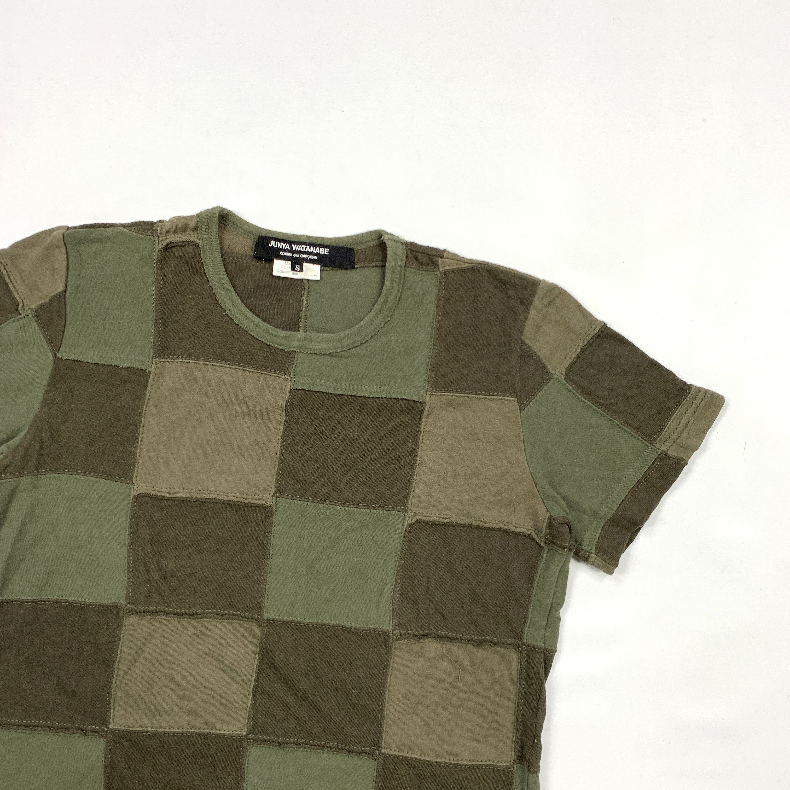 Comme des Garcons × Junya Watanabe 2006 Patchwork T-Shirt Size ONE SIZE - 4 Thumbnail