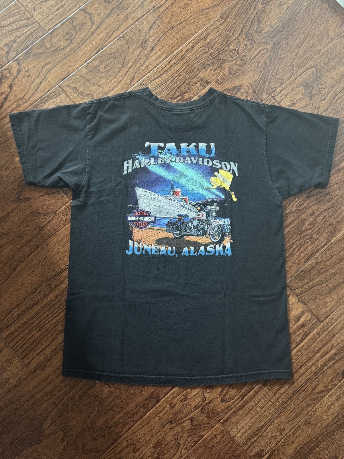 Harley Davidson Vintage 1997 Taku Harley Davidson Spirit of Alaska Size US L / EU 52-54 / 3 - 4 Thumbnail
