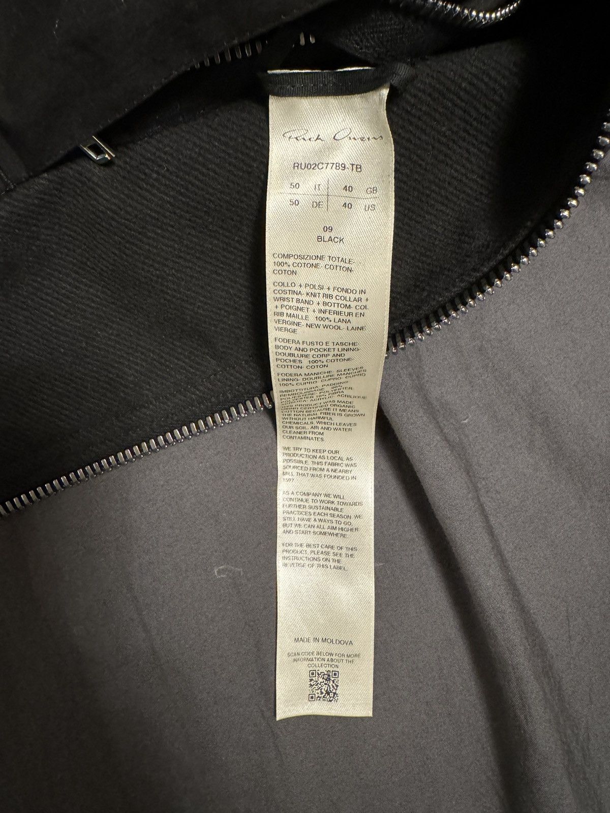 Rick Owens Rick owens classic flight bomber Size US M / EU 48-50 / 2 - 5 Thumbnail