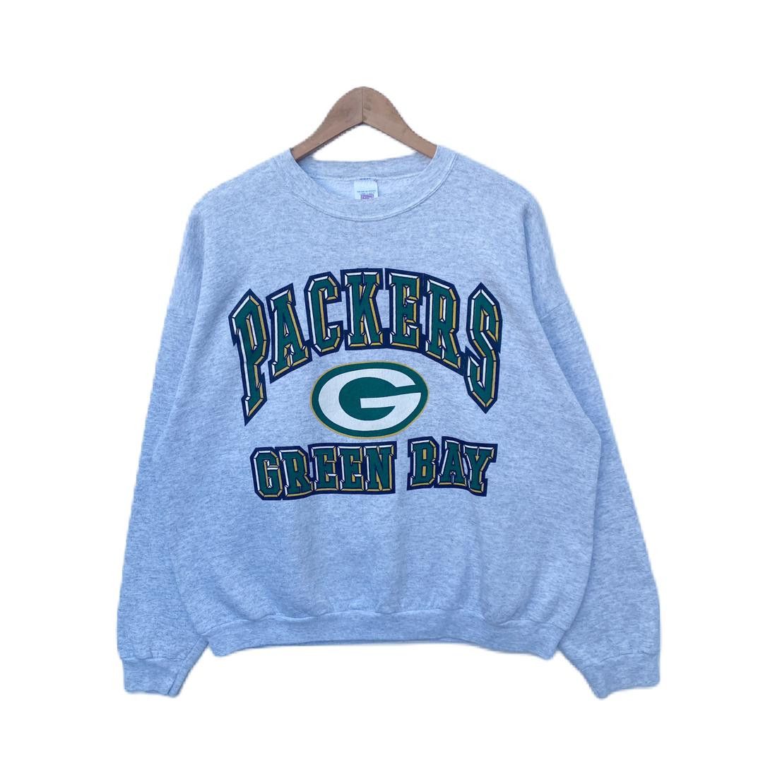 NFL × Vintage VINTAGE GREEN BAY PACKERS NFL SWEATSHIRT XL PULLOVER Size US XL / EU 56 / 4 - 1 Thumbnail
