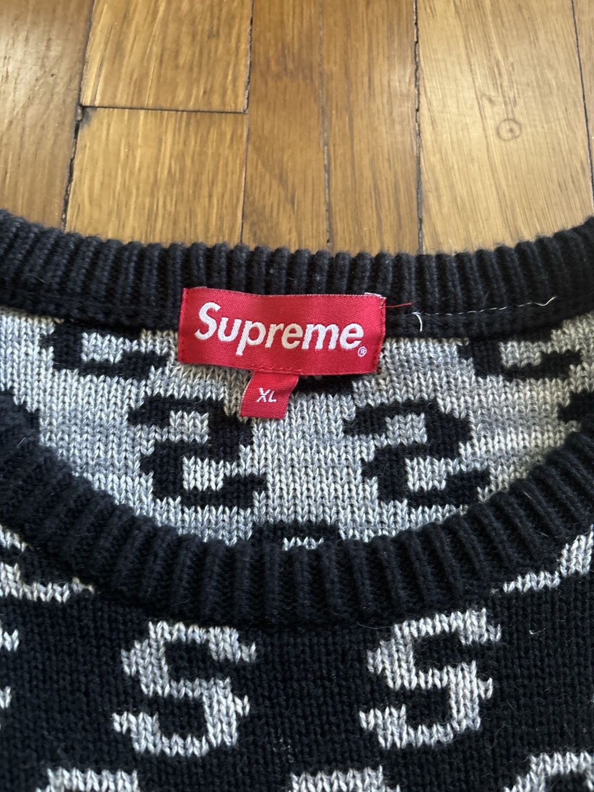 Supreme Supreme Knit sweater Size US XL / EU 56 / 4 - 4 Thumbnail