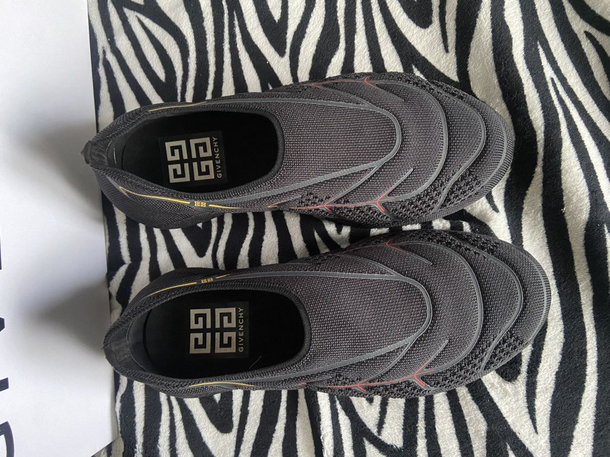 Givenchy Givenchy TK-360 Slip-On Sneakers — Black / Red & Yellow Size US 7 / IT 37 - 5 Thumbnail
