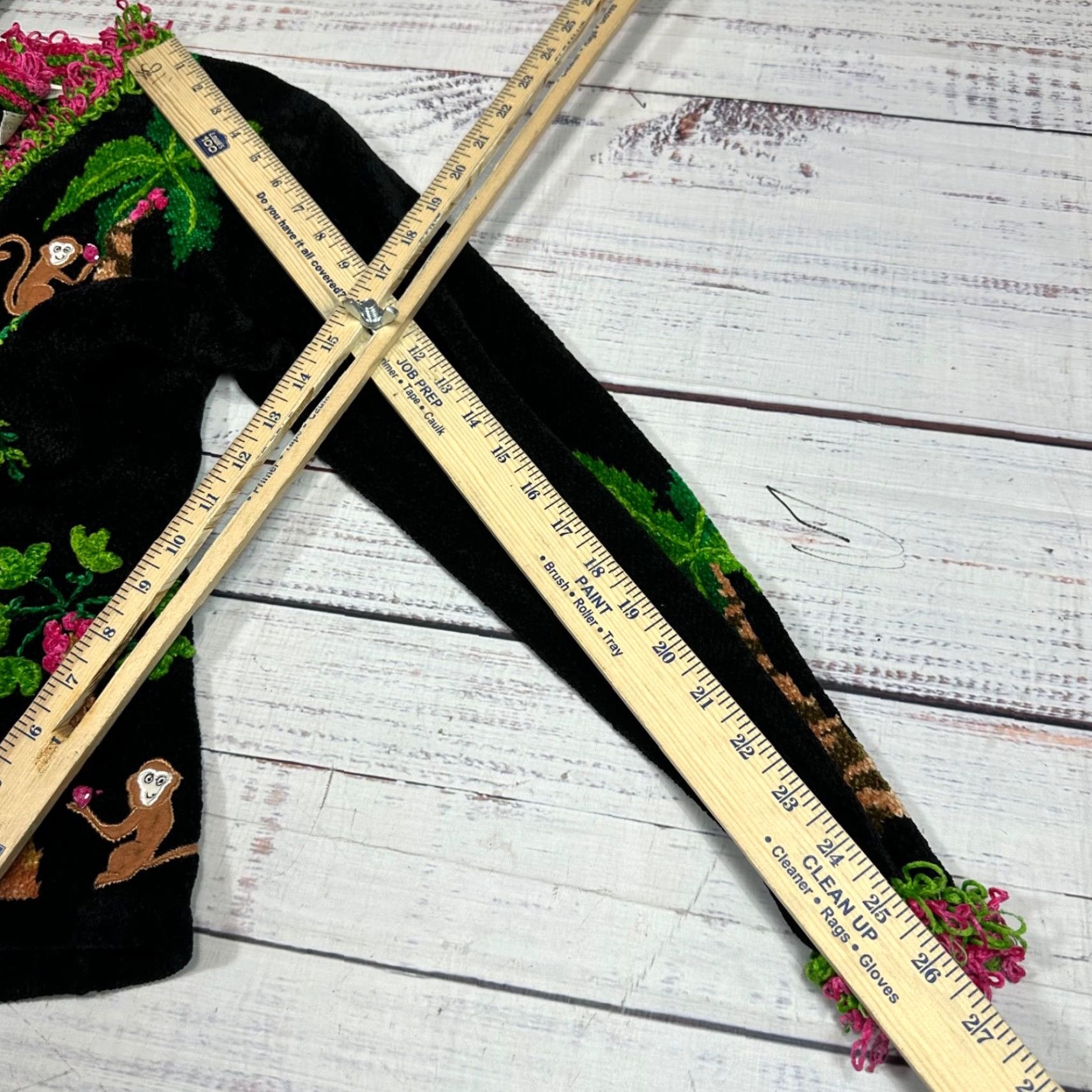 Vintage That Sweater Womens Sweater Black M Monkey Chenille Art To Wear Pullover Size M / US 6-8 / IT 42-44 - 4 Thumbnail