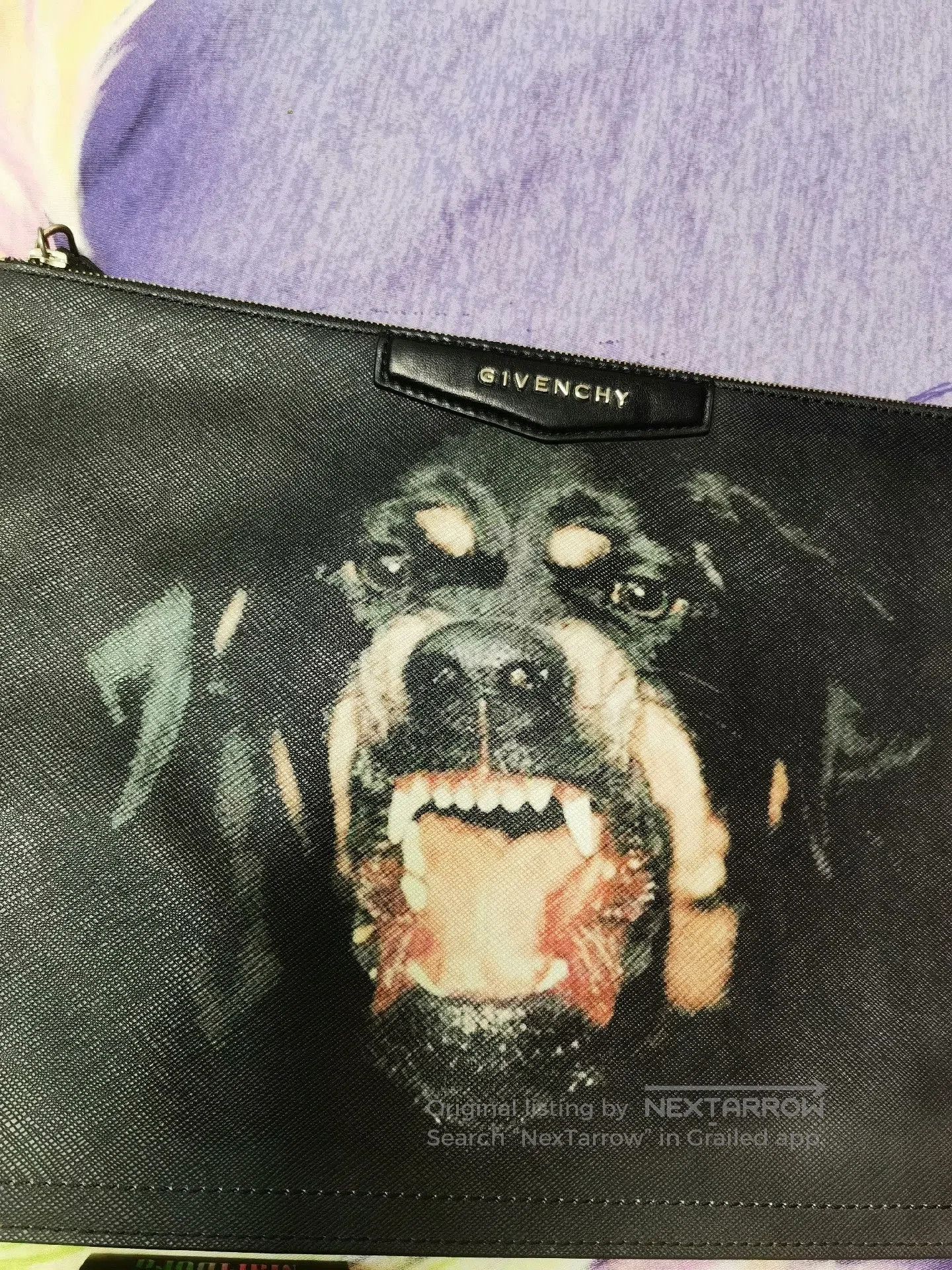 Givenchy Givenchy Rottweiler Envelope Clutch. Size ONE SIZE - 2 Thumbnail
