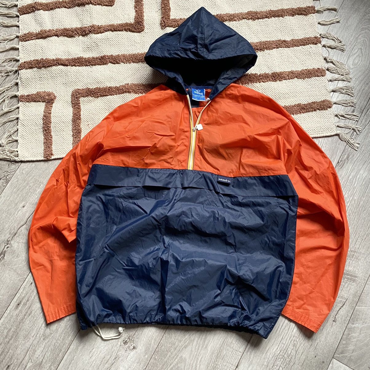 Adidas RARE ADIDAS 70s TRANSFORMER RAIN RUNNING JACKET Grailed