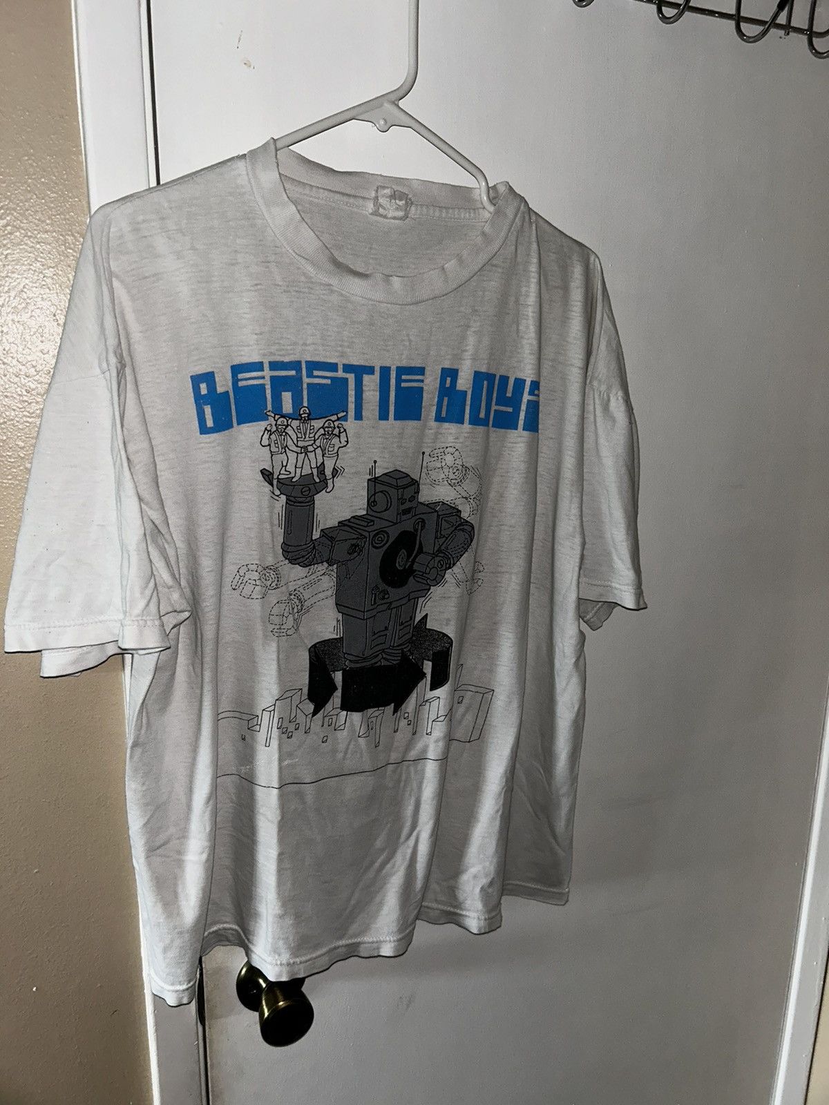 Vintage Beastie Boys “North American Nasty” Tour Shirt Size US L / EU 52-54 / 3 - 1 Thumbnail