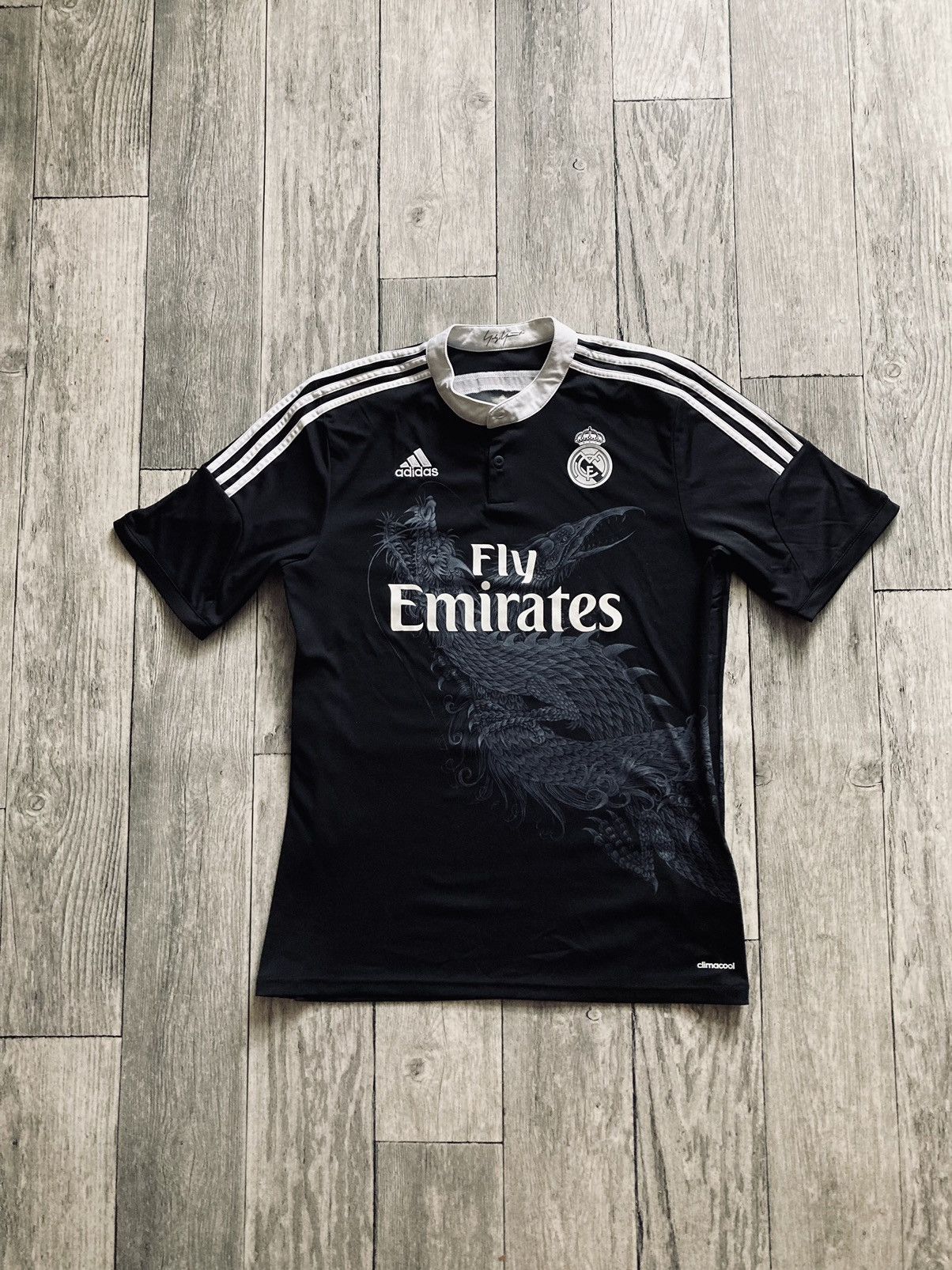 Adidas Rare adidas Real Madrid y3 Yamamoto soccer football jersey L Size US L / EU 52-54 / 3 - 5 Thumbnail