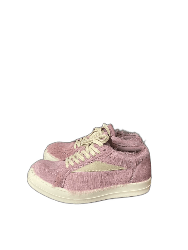 Rick Owens Rick Owens Pink Hair Calf Sneakers Size 38.5 Size US 8.5 / EU 41-42 - 1 Thumbnail