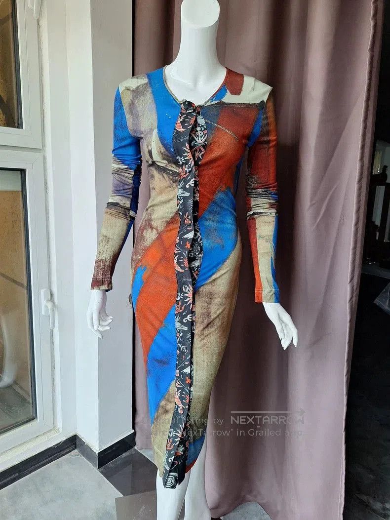 Vivienne Westwood Vivienne Westwood oil painting style dress . Size XL / US 12-14 / IT 48-50 - 6 Thumbnail