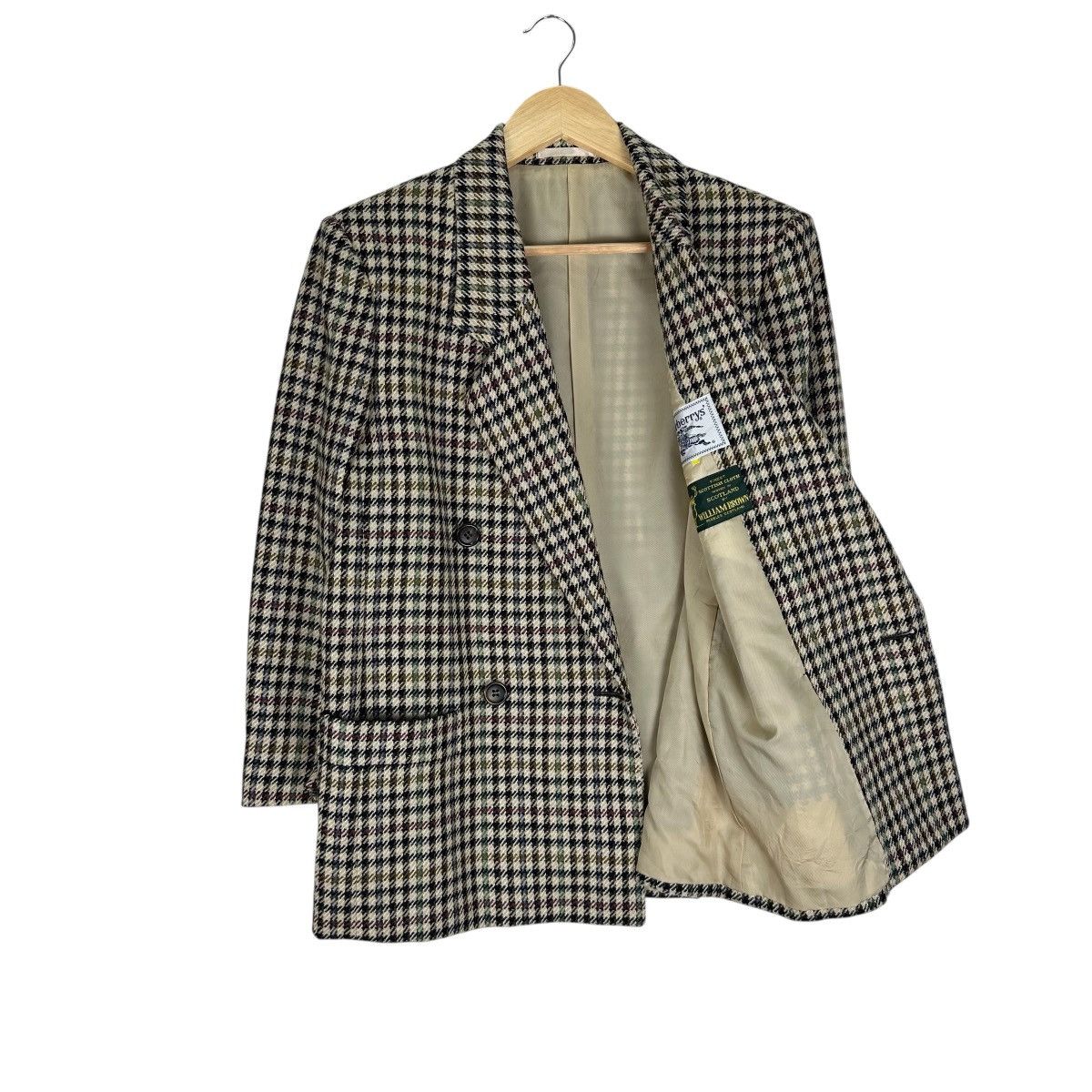 Burberry BURBERRYS X WILLIAM BROWN HOUNDSTOOTH BlAZER COAT Size M / US 6-8 / IT 42-44 - 6 Thumbnail