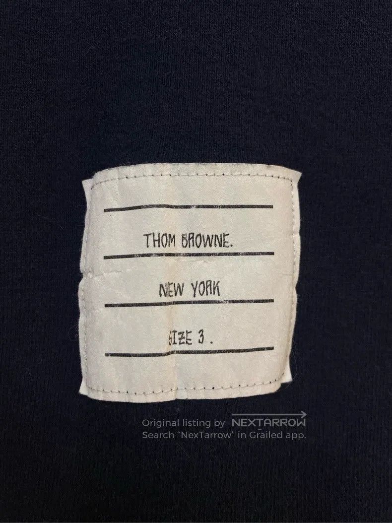Thom Browne Thom Browne size 3 Gray Four-stripe Trousers Size US 41 - 3 Thumbnail