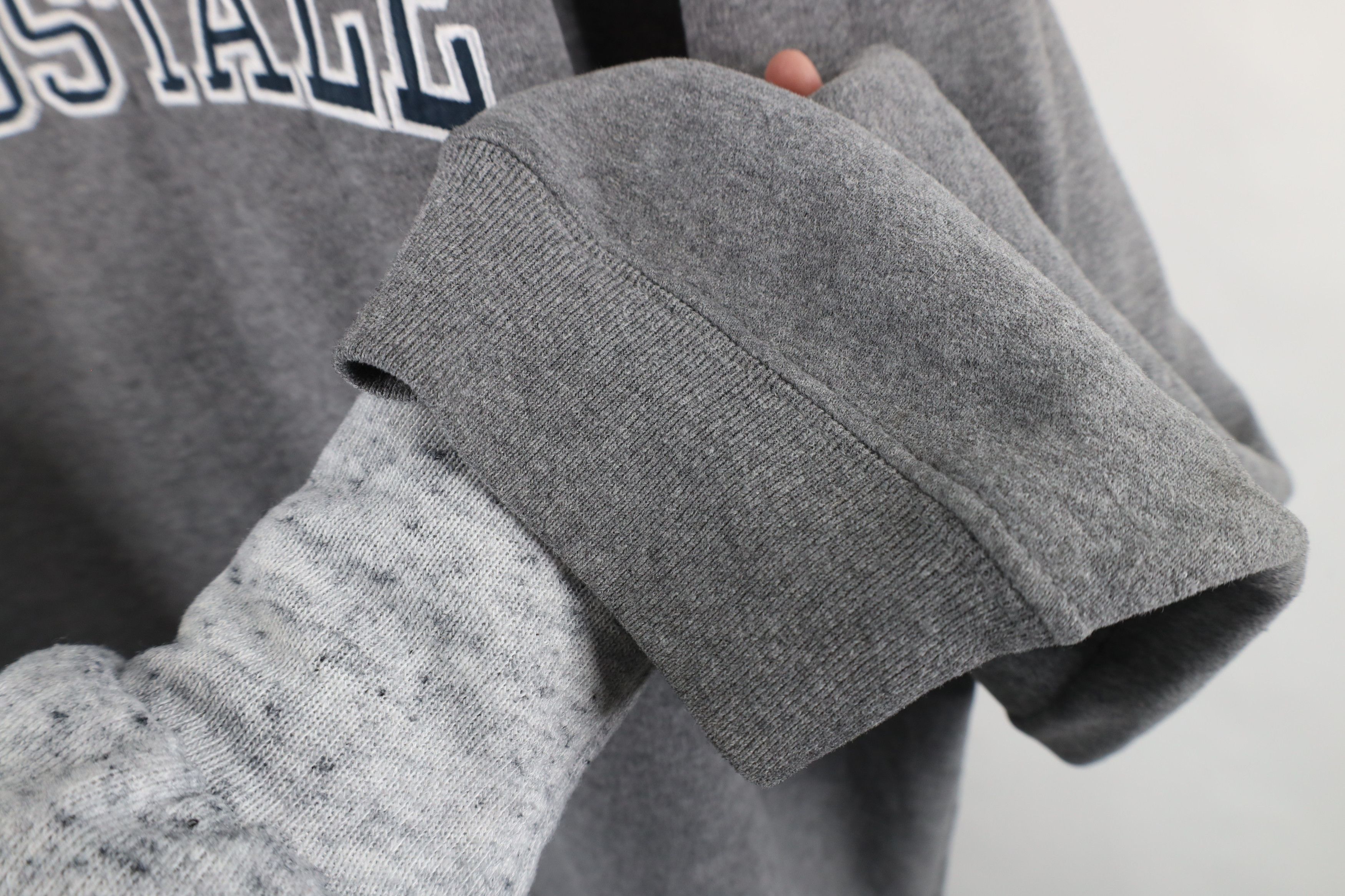 Aeropostale × Vintage Vintage 90s Y2K Aeropostale Spell Crewneck Sweatshirt Gray Size US XXL / EU 58 / 5 - 9 Thumbnail