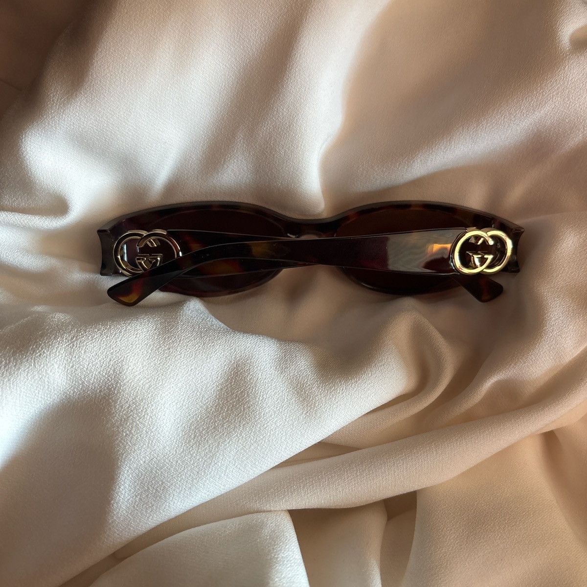 Gucci Gucci Oval Frame Glasses Size ONE SIZE - 1 Thumbnail