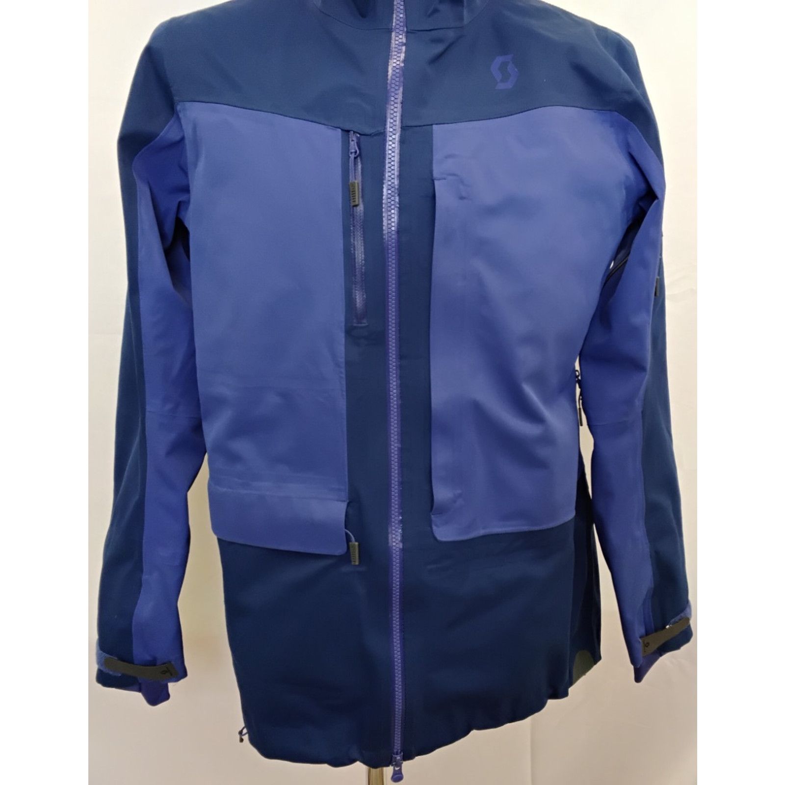 Other Scott Ski Shell Jacket Men's L Blue Hooded Waterproof Vented Size US L / EU 52-54 / 3 - 6 Thumbnail