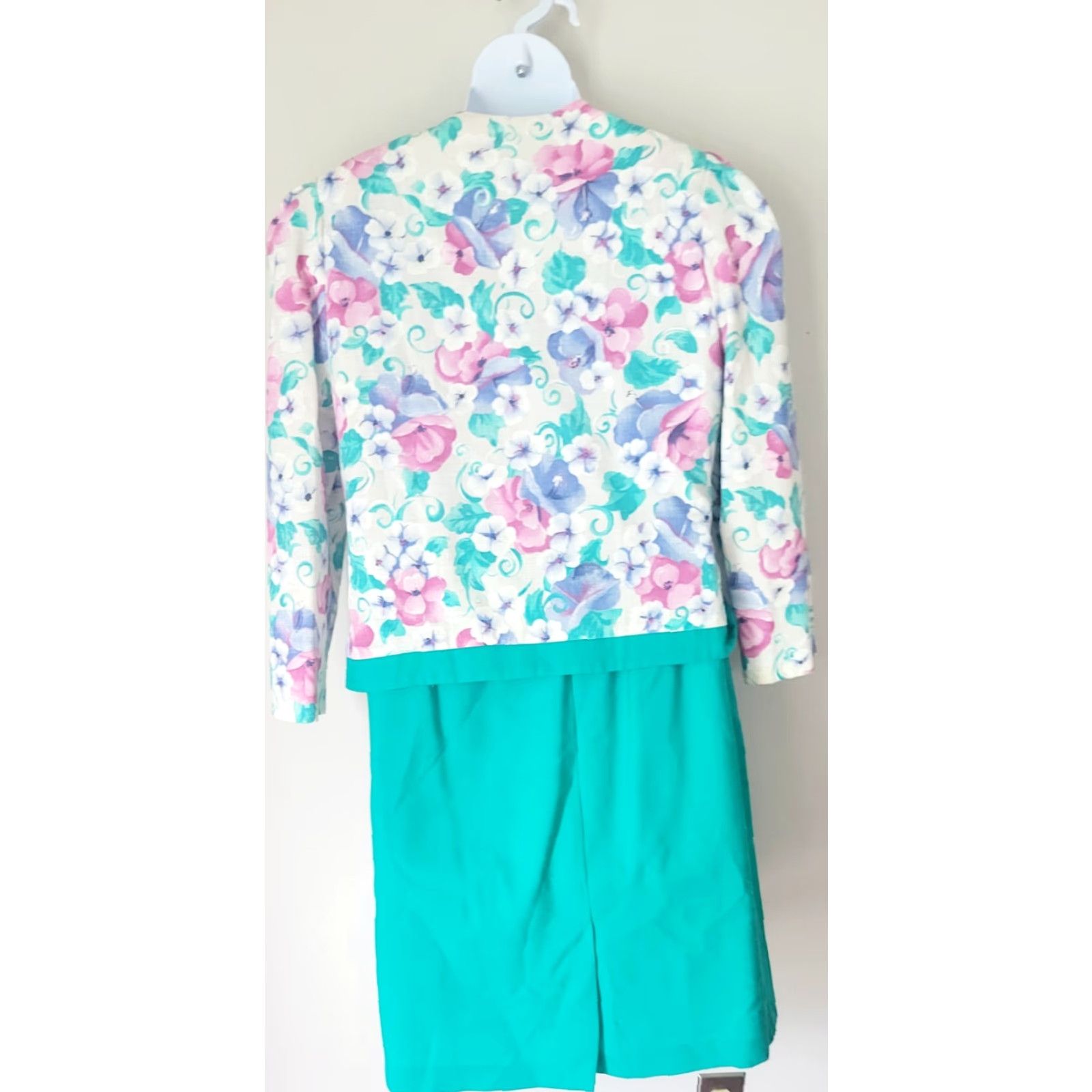 Vintage VINTAGE Epic 80s 2 Pc Floral Suit Jacket Skirt Golden Girls New Wave 14 Epic Vintage 80s 2 Pc Floral Suit Jacket Skirt Golden Girls New Wave 14 Size 36" / US 14 / IT 50 - 4 Thumbnail