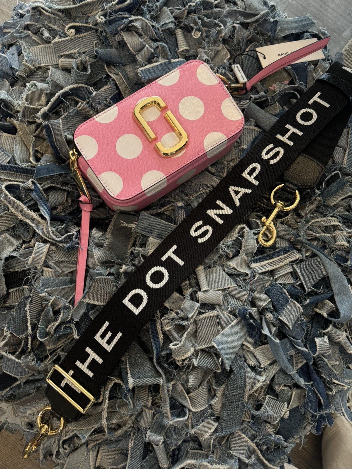Designer × Marc Jacobs Marc Jacobs The Dot Snapshot crossbody bag Size ONE SIZE - 4 Thumbnail
