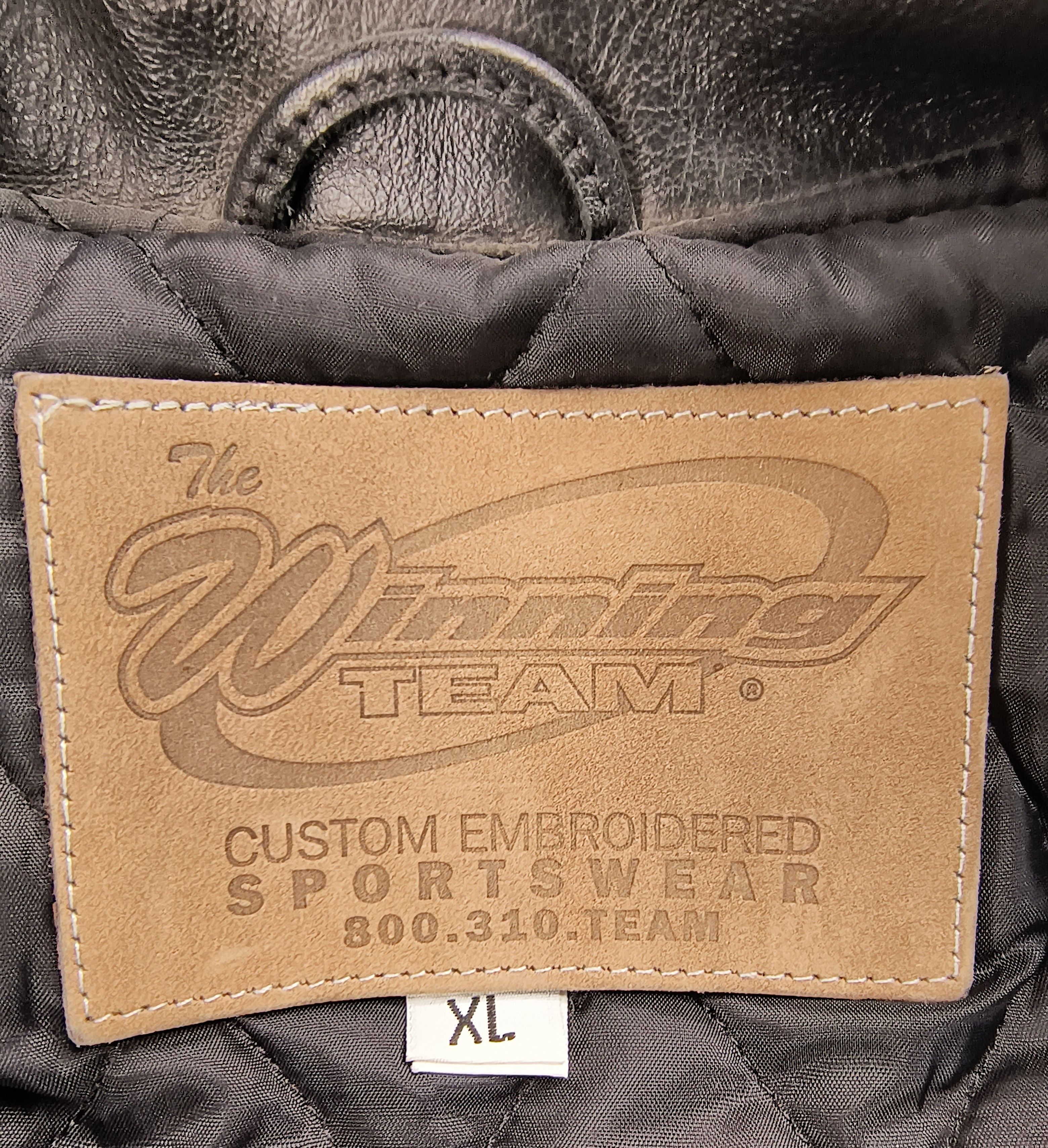 Vintage The winning team stunts unlimited Michael Bay Leather jacket Size US XL / EU 56 / 4 - 9 Thumbnail