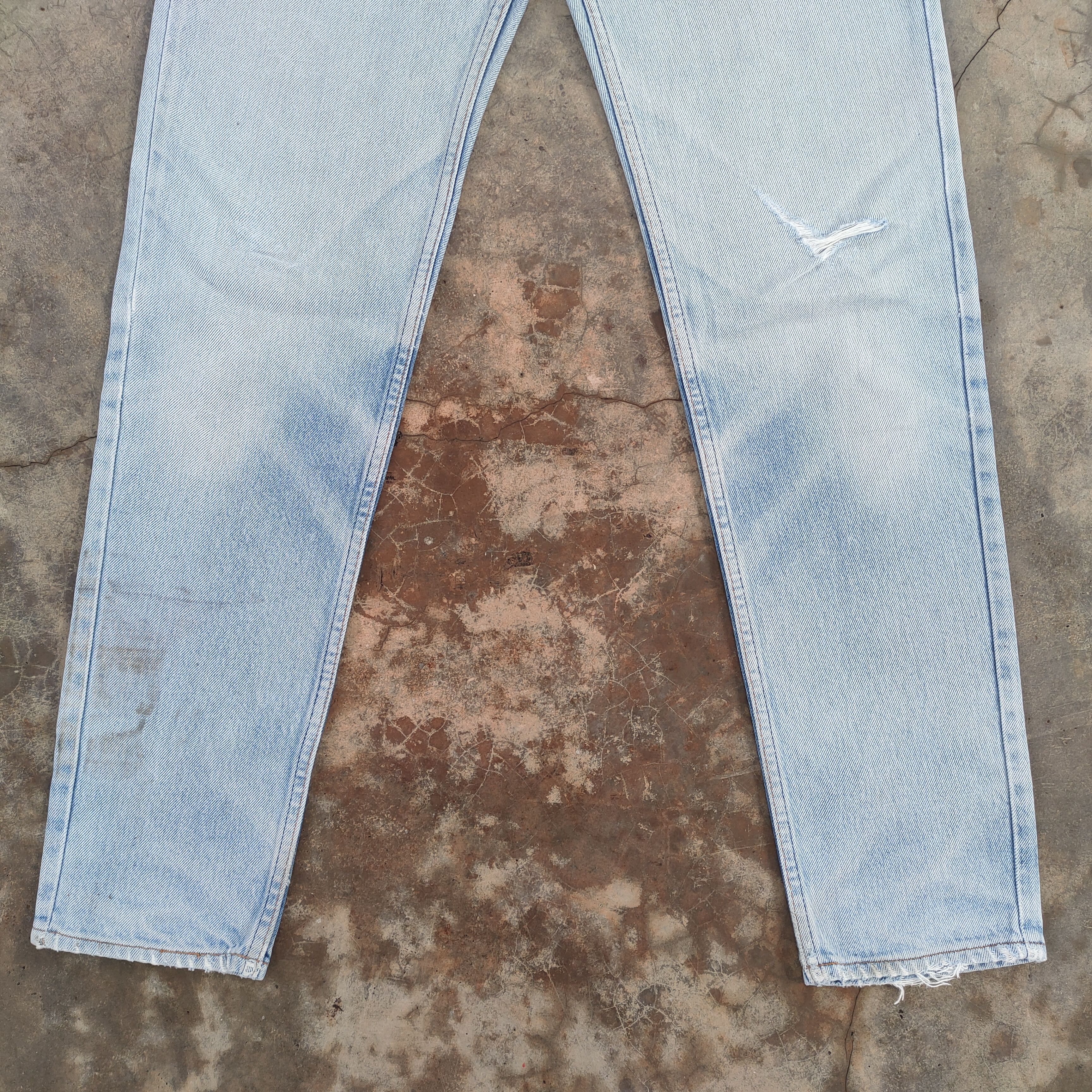 Levi's Vintage Clothing W29 vtg Levi's light Blue denim jeans pants Size US 29 - 5 Thumbnail