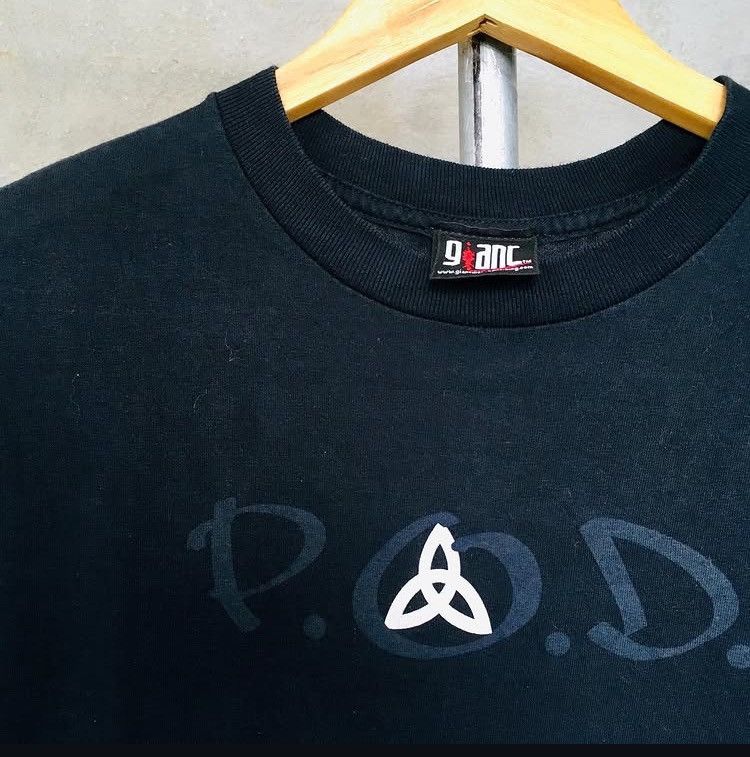 Band Tees × Giant × Vintage Vintage Y2K P.O.D. Size US L / EU 52-54 / 3 - 2 Thumbnail