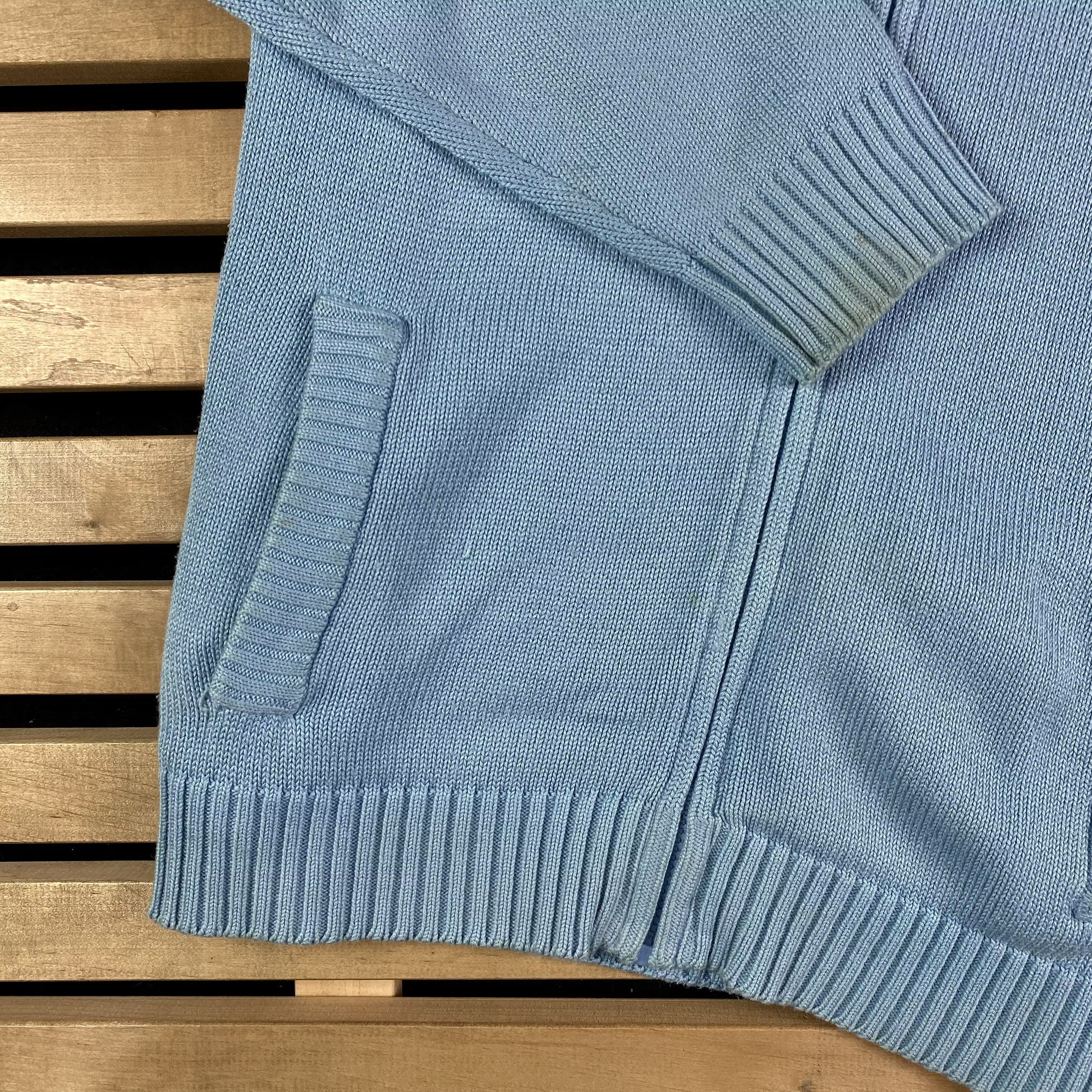 Lacoste × Vintage Men’s Zip Sweater Lacoste Vintage Size L 5 Size US L / EU 52-54 / 3 - 3 Thumbnail