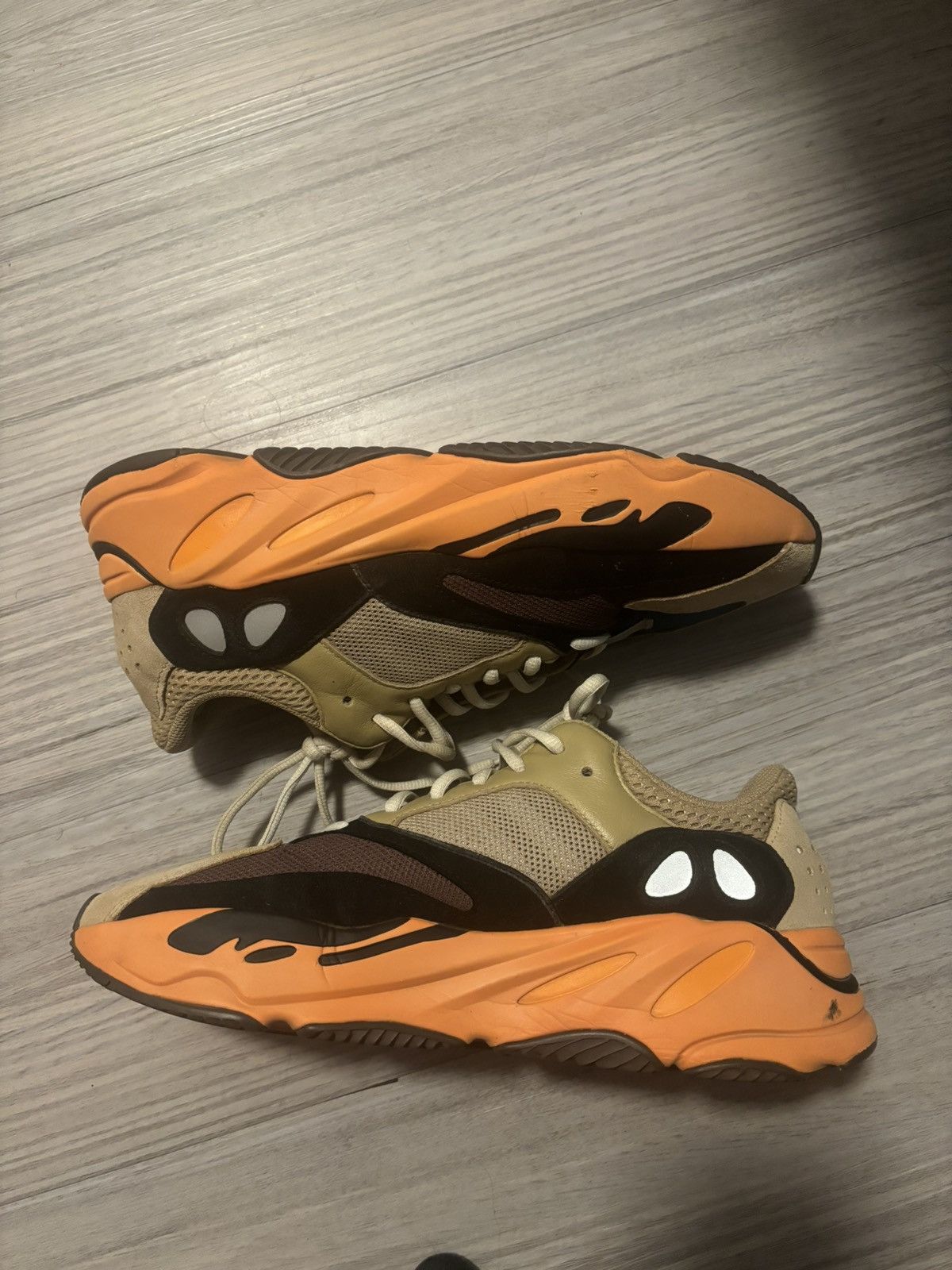 Adidas Yeezy 700 enflame amber Size US 9.5 / EU 42-43 - 1 Thumbnail