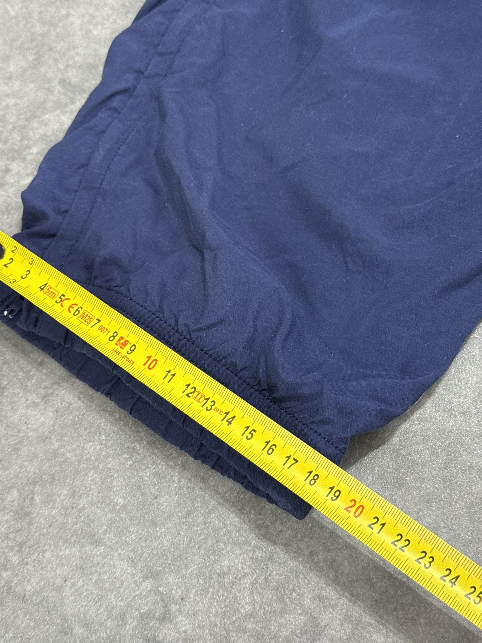 Nike Vintage Nike Navy Blue Windbreaker Track Pants 90s Size US 33 - 5 Thumbnail