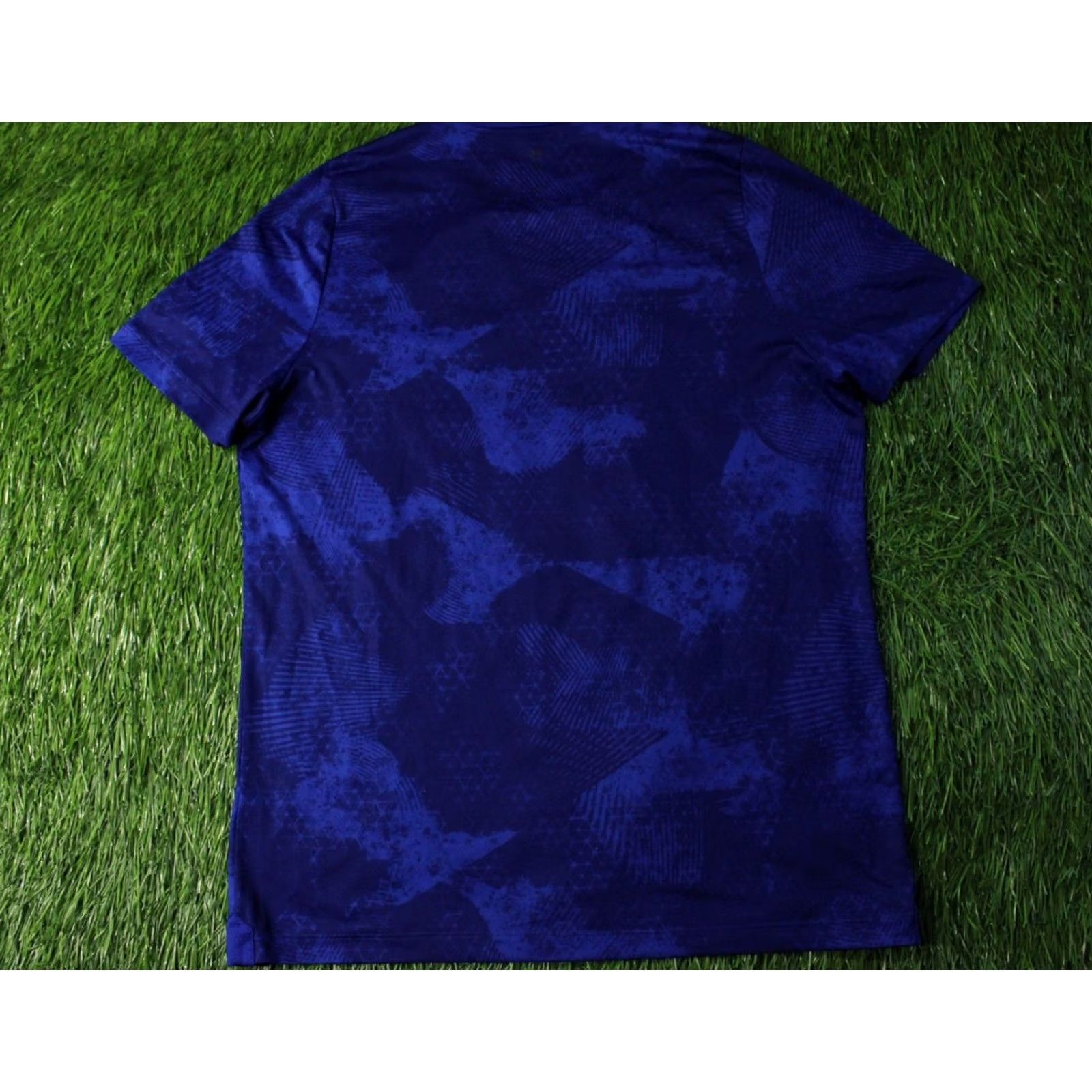 Under Armour UNDER ARMOUR UA REUSH TEE HEATGEAR ORIGINAL MEN COMPRESSION SHIRT JERSEY SIZE L BLUE Short Sleeve Crew Neck Regular Fit T-Shirt USA Size US L / EU 52-54 / 3 - 7 Thumbnail