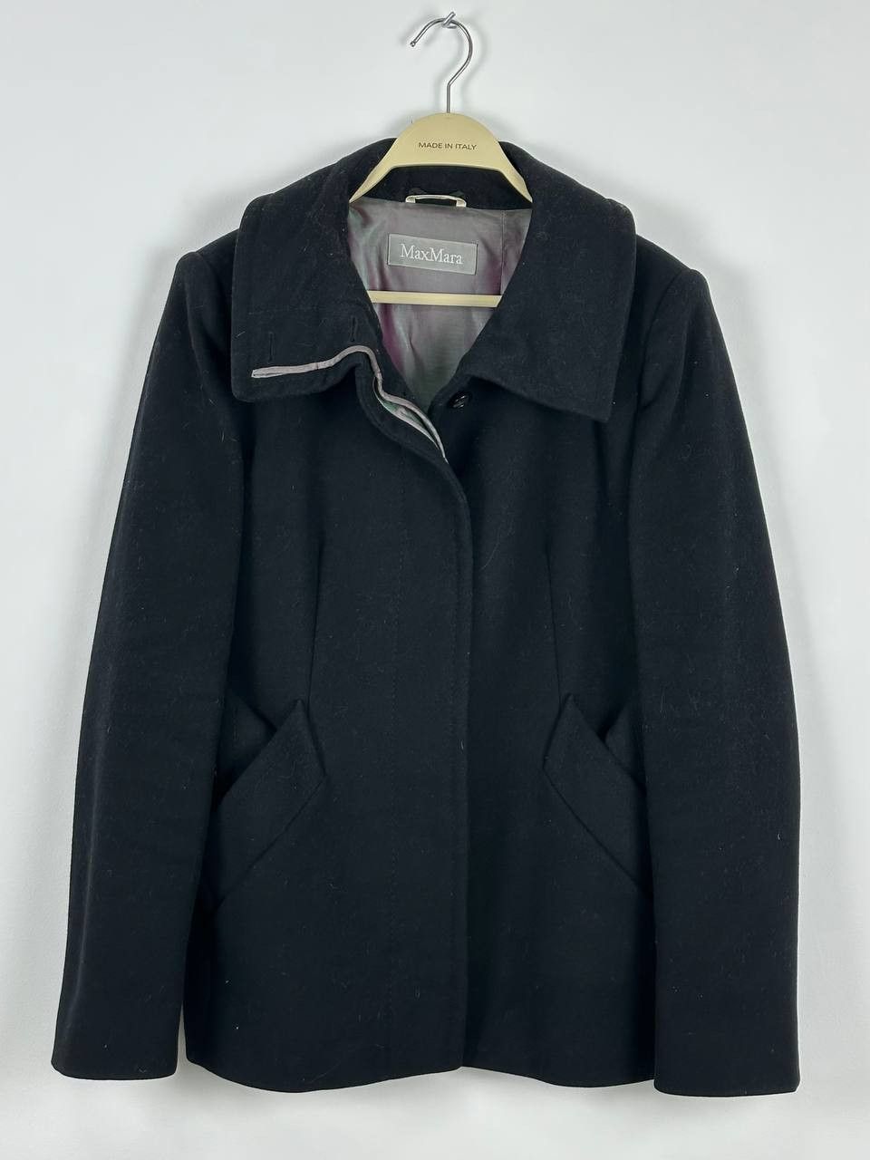 Max Mara MAX MARA Made In ITALY Minimalist Design Coat Size M / US 6-8 / IT 42-44 - 1 Thumbnail