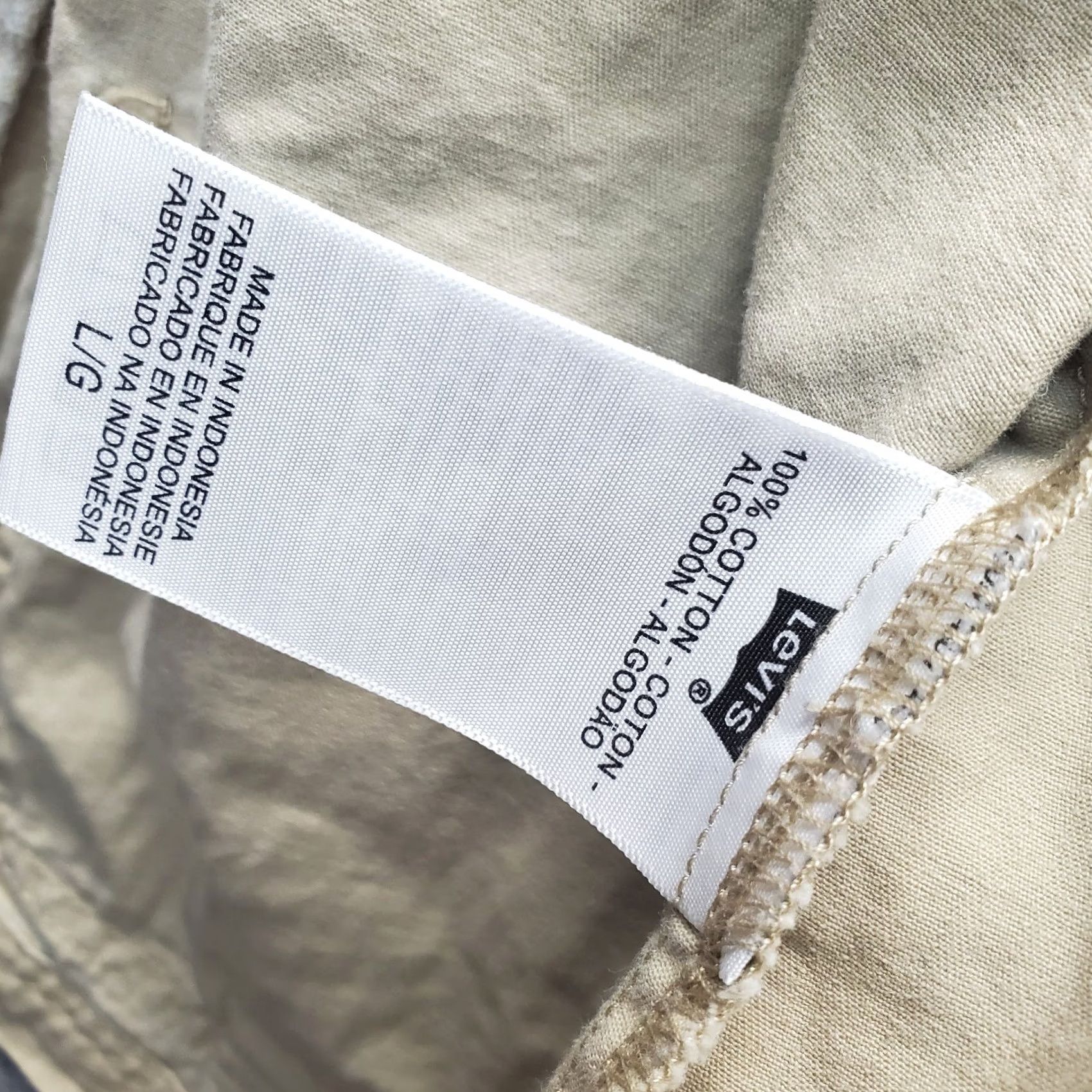 Levi's VINTAGE Levi's Jacket Womens Large Brown Collared Snap Front Windbreaker Utility Size L / US 10 / IT 46 - 6 Thumbnail